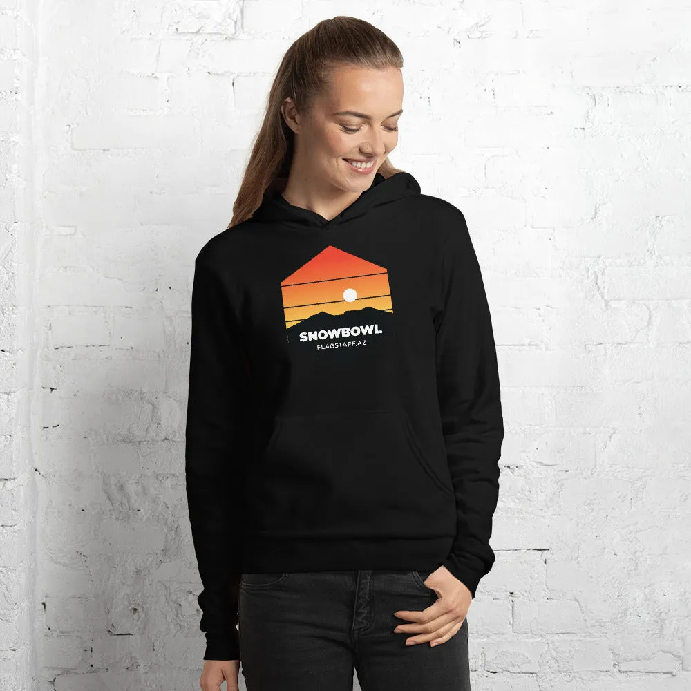 Sunset Super Soft Ladies Hoodie