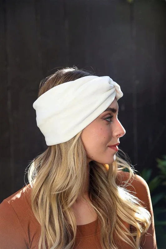 Super Soft Twisted Velvet Headbands