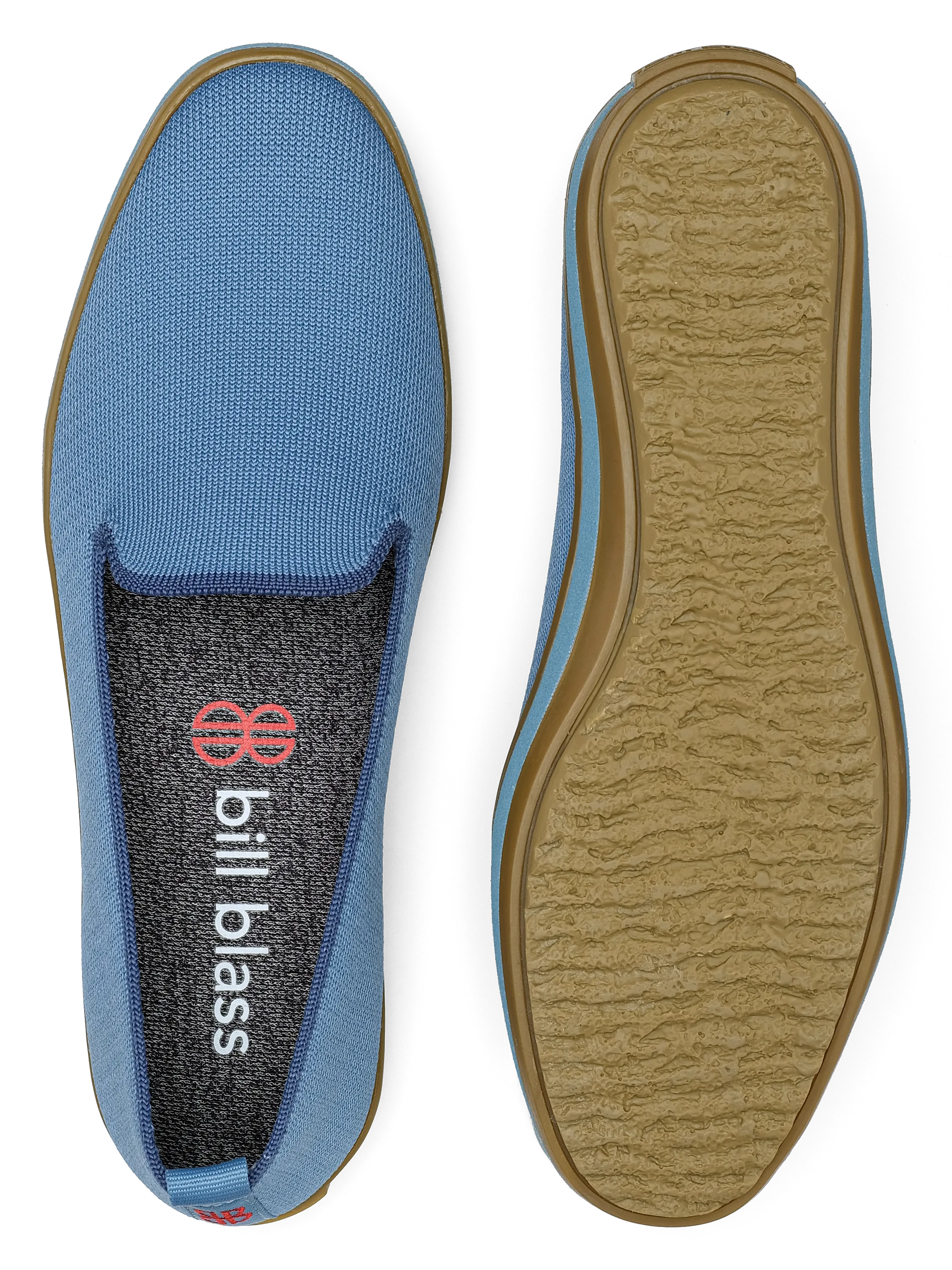 Sutton Knit Slip On - Niagara Blue