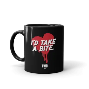 The Walking Dead I'd Take A Bite Black Mug