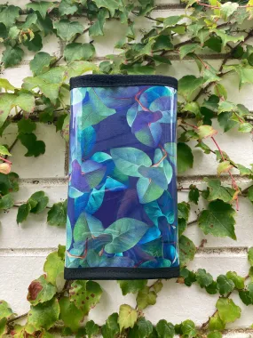 Wallets - Green Blue Leaves