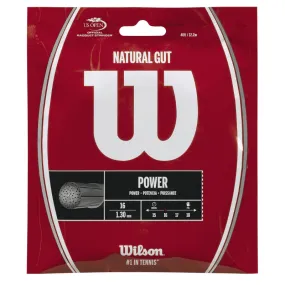 Wilson Nat Gut 16 Tennis Racquet String 1.30