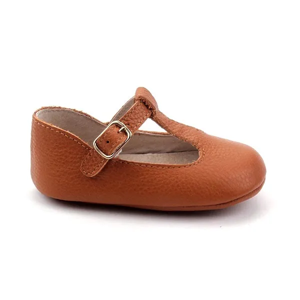 z Baby Toddler Shoes  Paris T-Bar Tan (old)